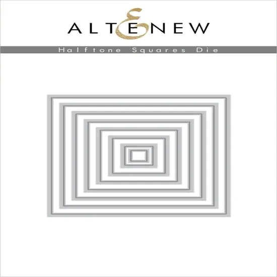 Halftone Squares Die Set {1}