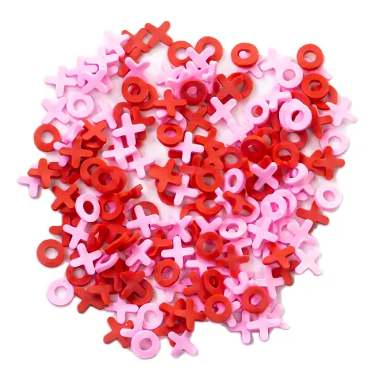 Buttons Galore and More Sprinkletz - Tiny 5mm Polymer Clay Embellishments - Valentine's Day Bundle 60 grams {5}