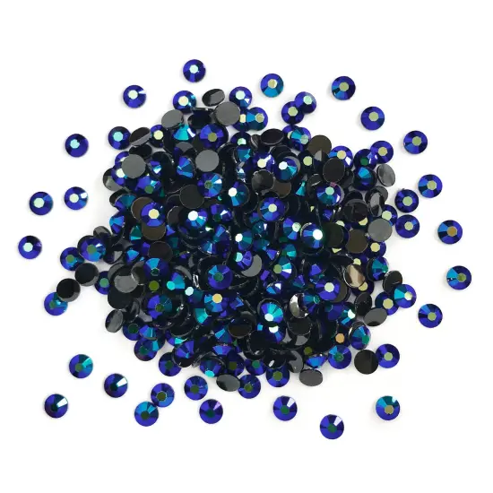 Buttons Galore Jewelz Rhinestones Craft Embellishments Assorted Colors Approx. 1600 Pieces Montana ab {1}