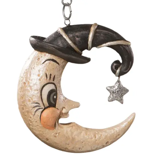 Crescent Wanda Luna Ornament 3.25" {1}