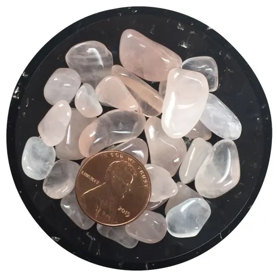 Rose Quartz Crystal Chips &ndash; Size XS {2}