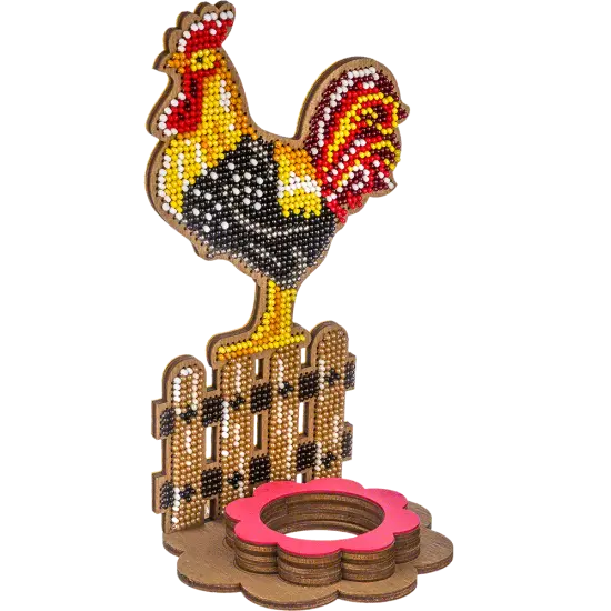 Set for embroidery with beads on wood FLK-333 {3}