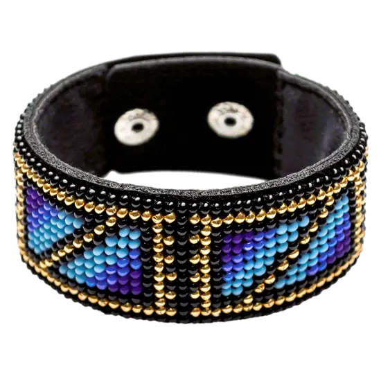 Bead embroidery kit on artificial leather FLBB-028 {2}