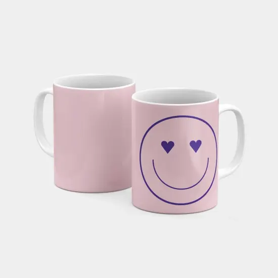 Heart Smiley 11 Oz Mug III {2}