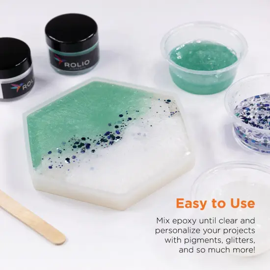 Rolio Epoxy Resin and Hardener 16 oz Kit {3}