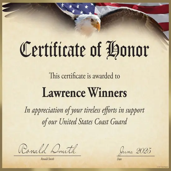Great Papers! Certificates with Gold Foil, Flying Eagle Certificate, 8.5" x 11", Printer Compatible, 15 Count {3}