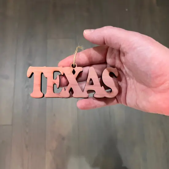 Texas - Cedar Ornament {4}