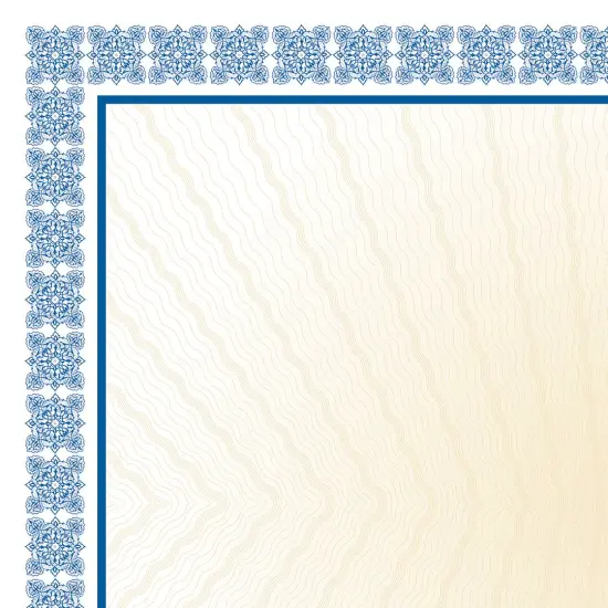 Great Papers! Westminster Certificate, Blue, 8.5" x 11", Printer Compatible, 100 Count {2}