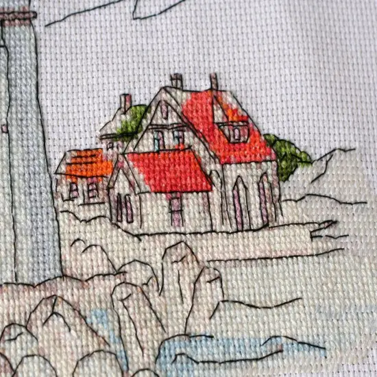 Cross-stitch kit Lighthouse light {3}
