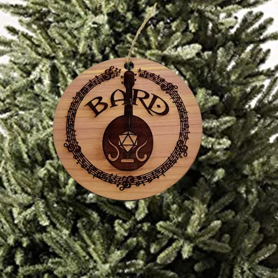 Bard - Cedar Ornament {3}