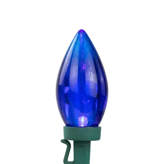 Northlight LED C9 Christmas Lights - Multi-color - 16' Green Wire - 25ct {7}