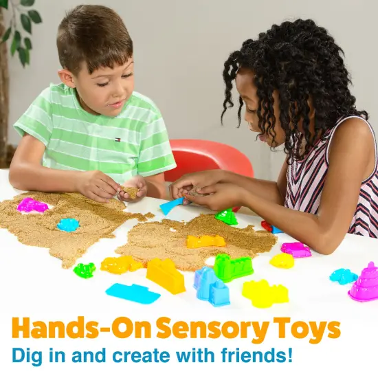 USA Toyz Sand Molds Beach Toys for Kids - 23pk {6}