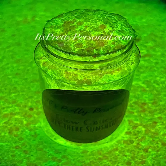 &ldquo;Hey There Sunshine&rdquo;- Yellow Opal GLOW Glitter {3}