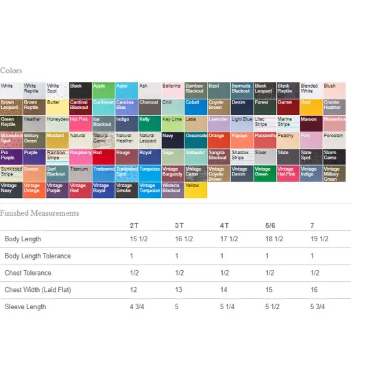 Rabbit Skins &reg; Toddler Girls' Ruffle Neck Fine Jersey Crewneck Short Sleeve Tee Cardinal blackout {8}