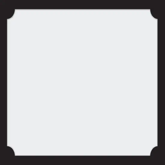 Great Papers! Certificate Backer, Black, 12" x 9.375" with Die-Cuts for 8.5" x 11" Document, 10 count {2}