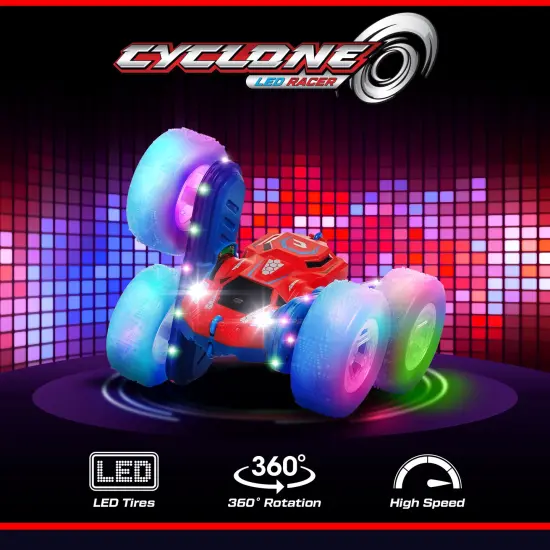 Force1 Cyclone LED Remote Control Car for Kids {3}