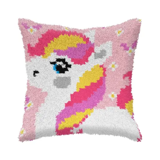 Latch-hook kit on canvas Pony 4126 {1}