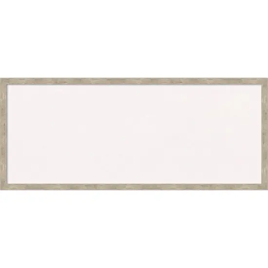 Imprint Wood Framed Corkboard, White Cork Light Pewter {1}