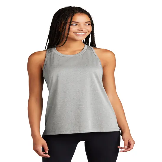 High Quality Ladies Tank | RADYAN&reg; Light grey heather {1}