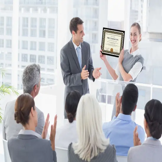 Great Papers! Cambridge Certificates with Copper Seal, Gold Border, 8.5" x 11", Printer Compatible, 10 Count {3}