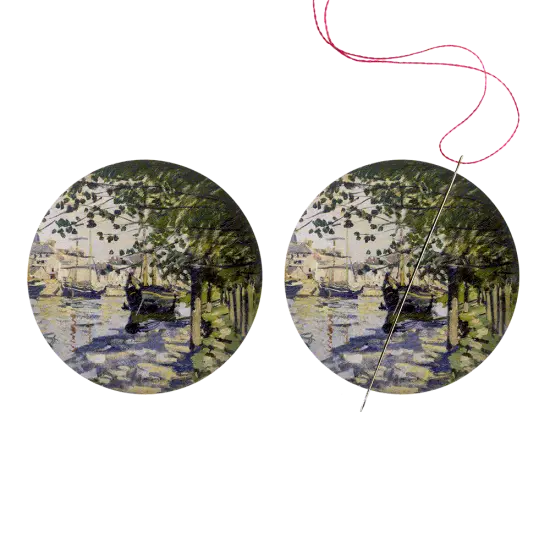 Magnetic double-sided needle holder FLMH-070(W) {1}