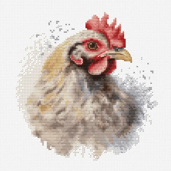 The Chicken BC216L Counted Cross-Stitch Kit {1}