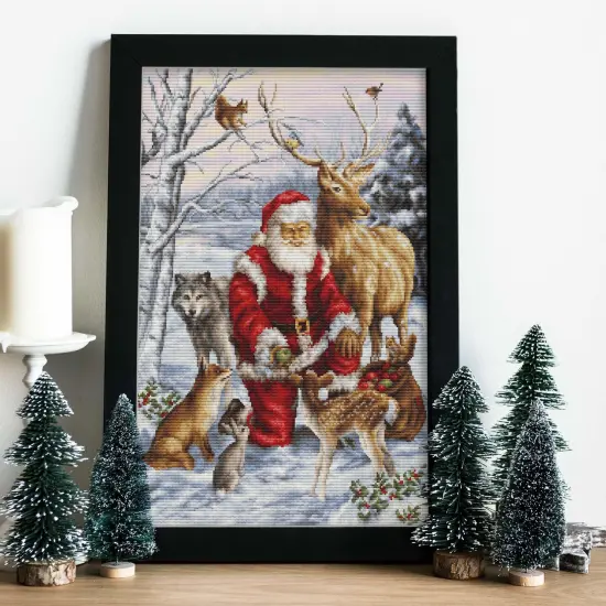 The Forest Friends BU5022L Counted Cross-Stitch Kit {1}