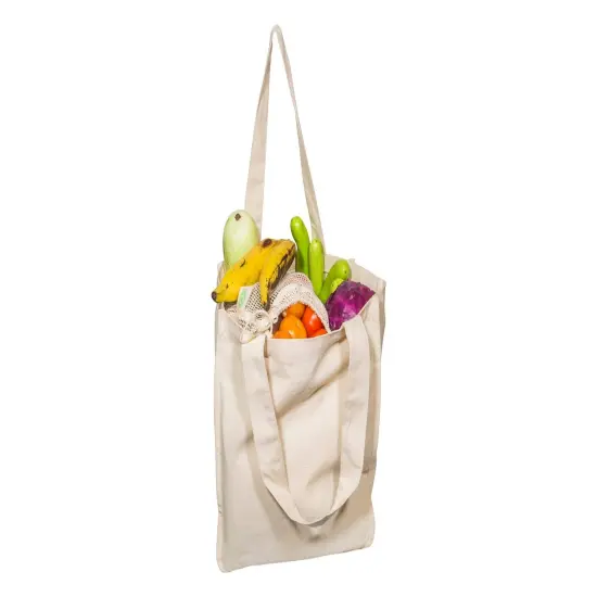 Canvas Grocery Tote Bags {4}