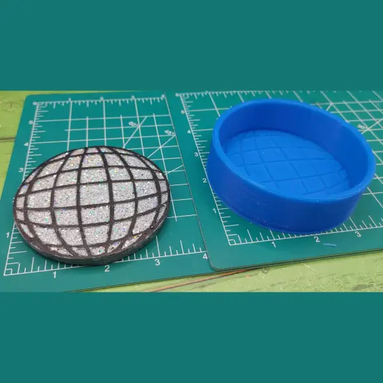 Disco Ball Silicone Freshie Mold {3}