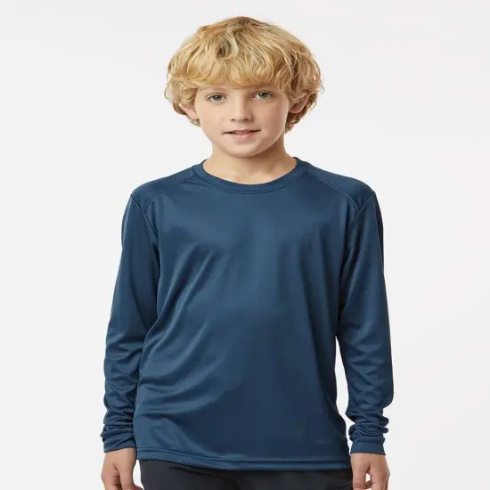 Paragon&reg; Youth Performance Long Sleeve T-Shirt Mint green {1}