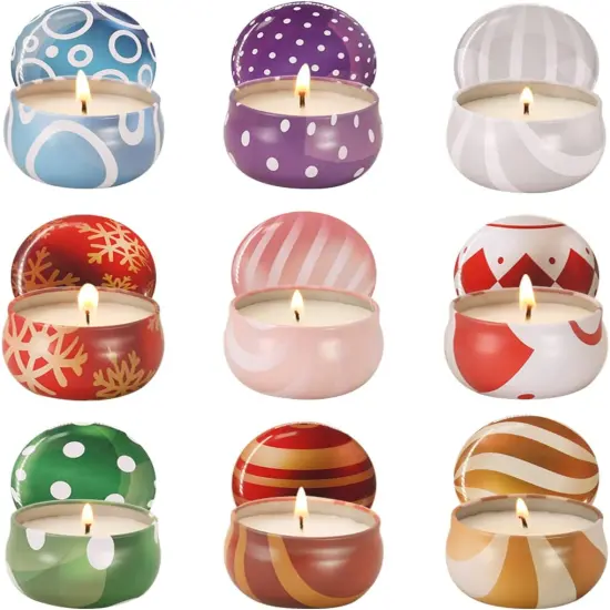 9 Packs Aromatherapy Candles Gift Sets {2}
