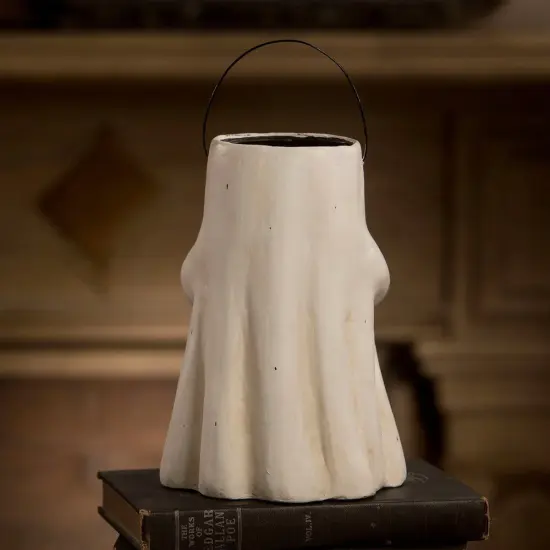 Scaredy Boo With Pumpkin Bucket 8" {3}