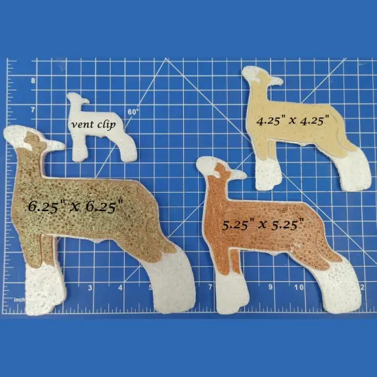 Show Lamb Silicone Freshie Mold - medium {3}