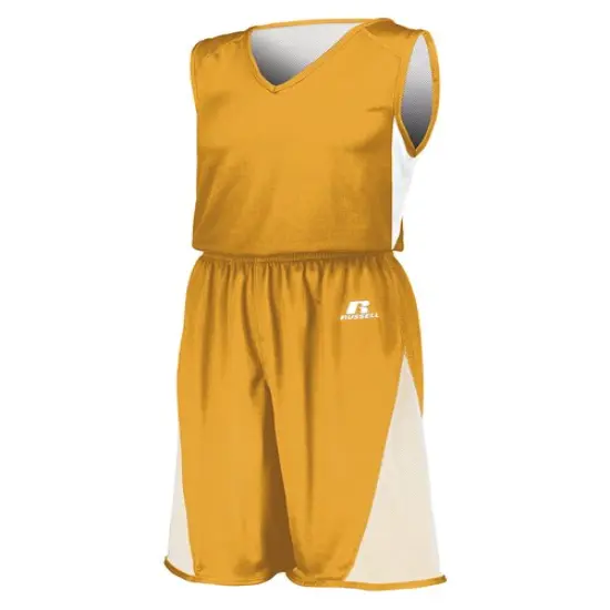 Russell Athletic - Youth Reversible Basketball Jersey | 100% polyester Ultra Lite fabric | Unleash Your Style with Our sportswear | RADYAN&reg; Navy/ white {2}