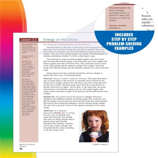 Spectrum Grade 6 Science Workbook, Middle School Books Covering Natural, Earth, Life Sciences, and More With Scientific Research Activities, Classroom or Homeschool Curriculum {4}