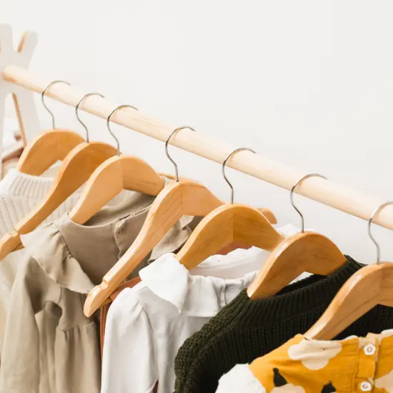 Montessori Clothes Rack, Toddler Wardrobe, Nursery Furniture {2}