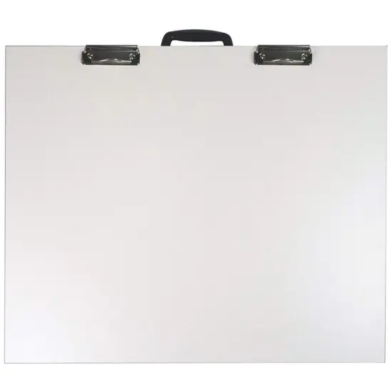 Portable Art/Drawing Studio w/Easy-Fold Legs, White, 24" x 36" {1}
