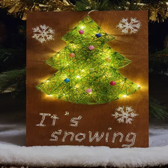 Creative Kit/String Art Christmas tree {3}