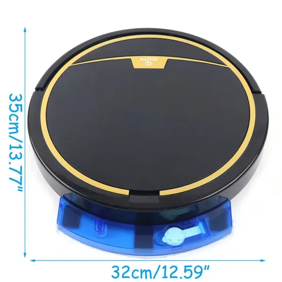 3-in-1 Auto Cleaning Robot Vacuum Cleaner Floor Sweeper w/ 150ml Water Tank {3}