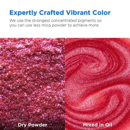 Rolio - 1 Jar Mica Powder (Fandango Pink) - 50g / 1.8 oz {2}