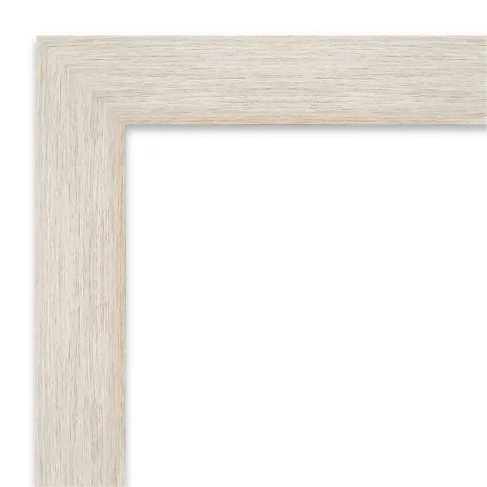 Hardwood Wood Framed Magnetic Board Hardwood White Wash {2}