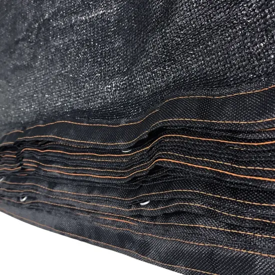 Black 5x 50FT Fence Windscreen Privacy Screen Shade Cover Mesh {2}