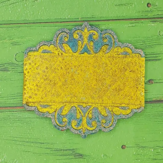 frame for rectangle cardstock silicone freshie mold {2}