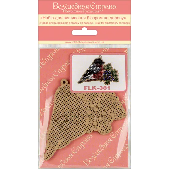 Set for embroidery with beads on wood FLK-381 {3}