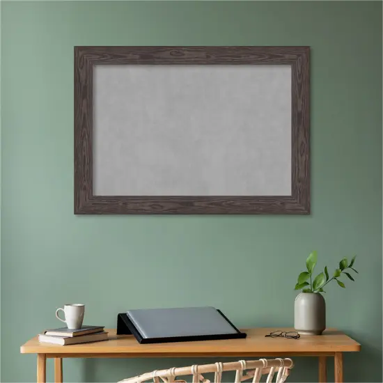 Bridge Wood Framed Magnetic Board Bridge Black {5}