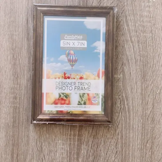 Photo Frame, Picture Frame, Wood, Dark Classic Colors, 5"X7", Pack 2 Color a {1}