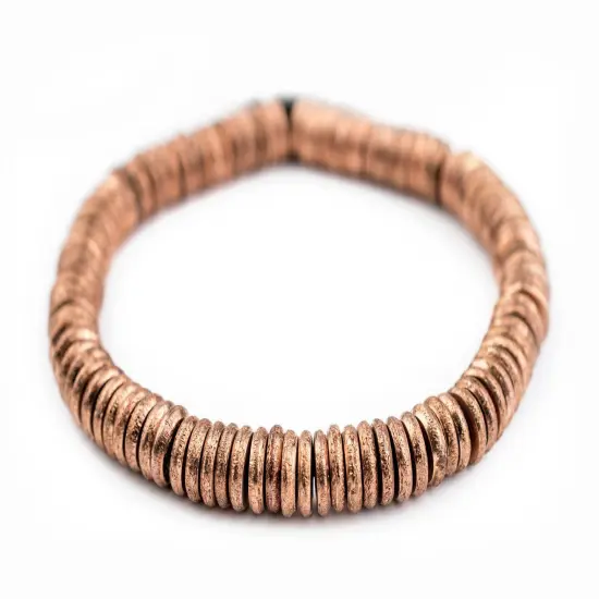 The Bead Chest Copper Donut Beads (10mm) {3}