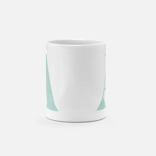 Monogram Letter 11oz Mug IX {4}