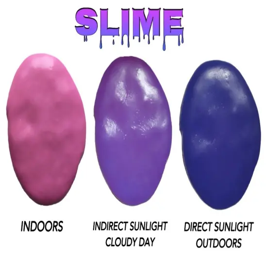 Photochromic Sun UV Activated Color Changing Powder Pigments for Resin Slime T Shirts Tumblers White-blue {3}