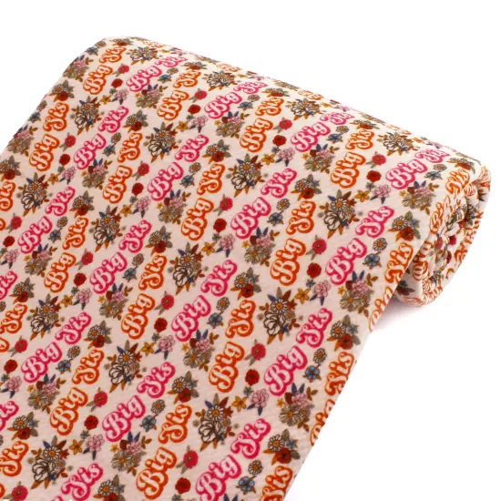 Big Sis Retro Floral Bullet Fabric {4}
